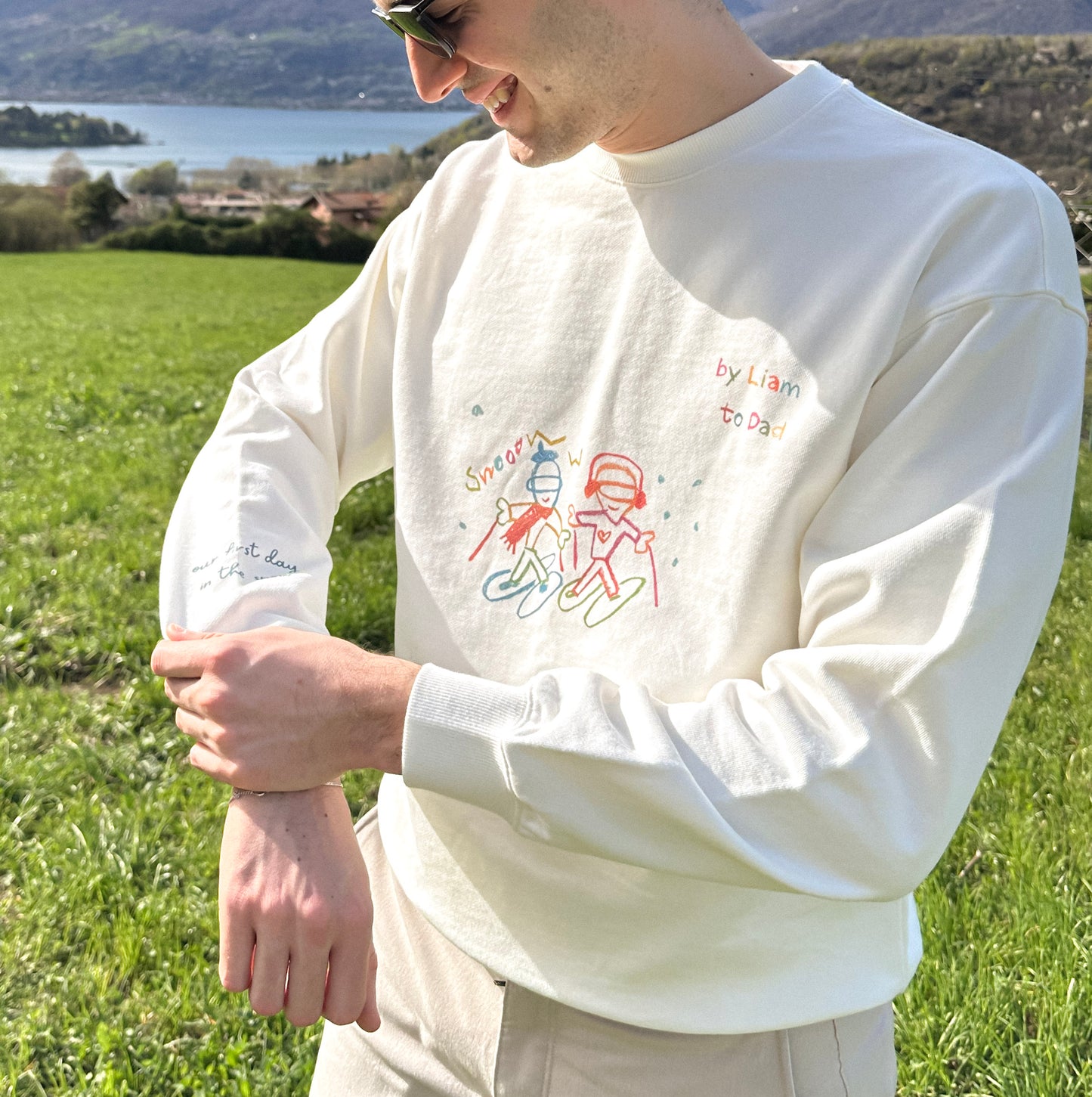 Custom Child’s Drawing Sweatshirt