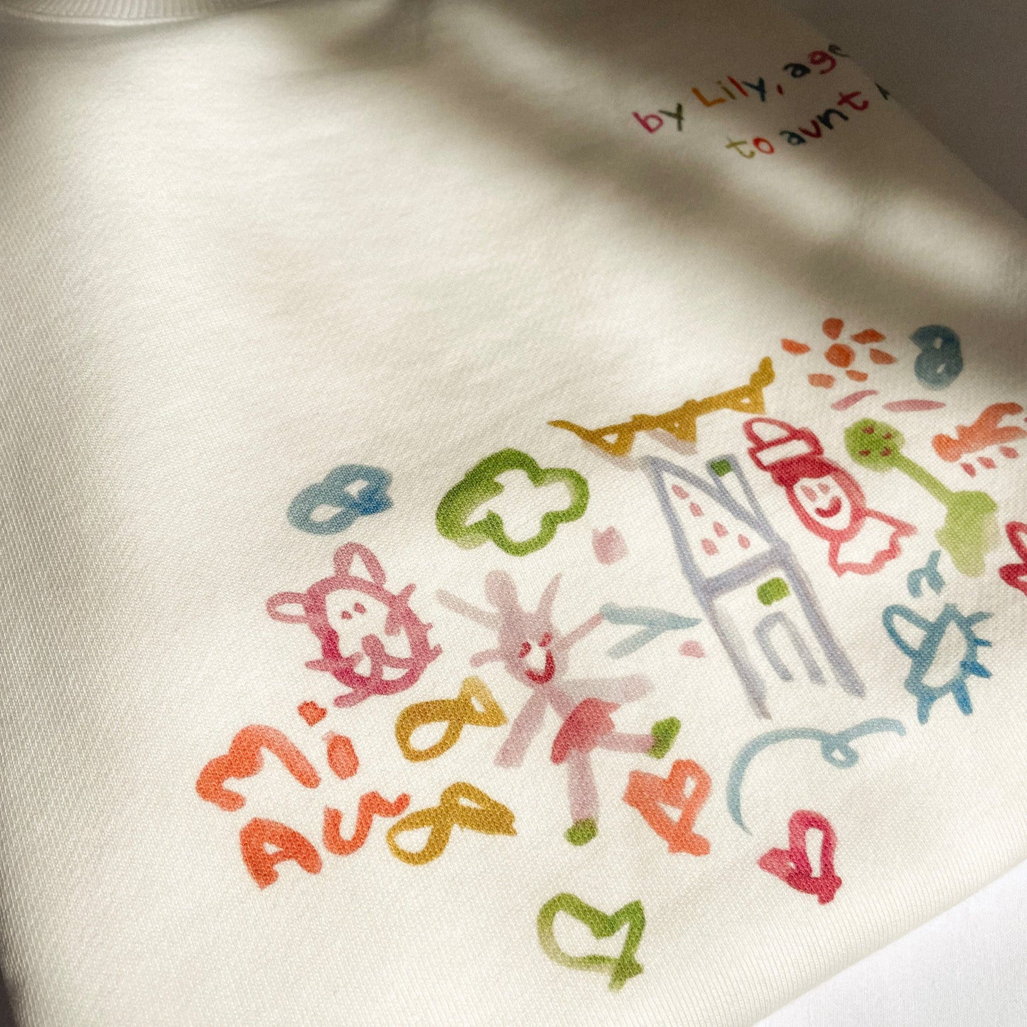 Custom Child’s Drawing Sweatshirt
