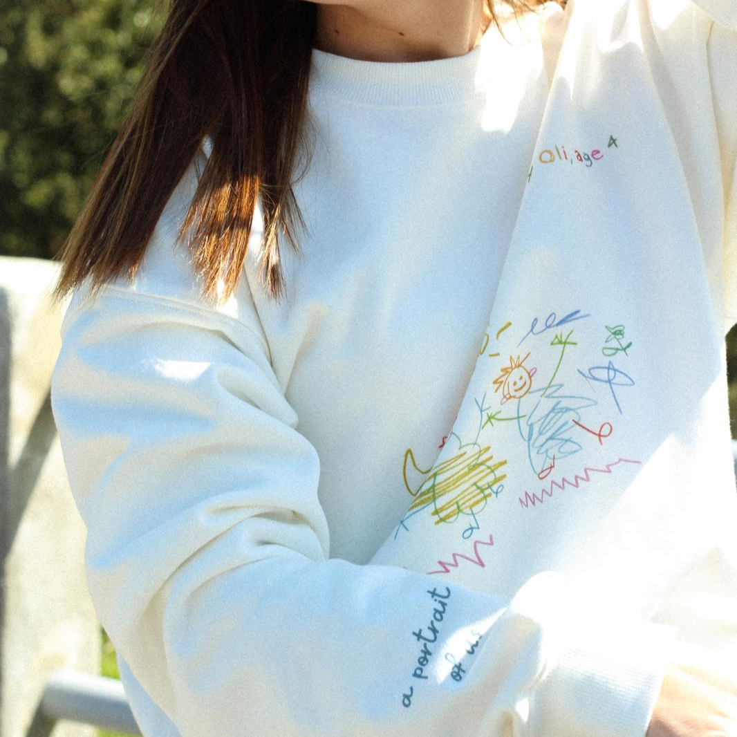 Custom Child’s Drawing Sweatshirt